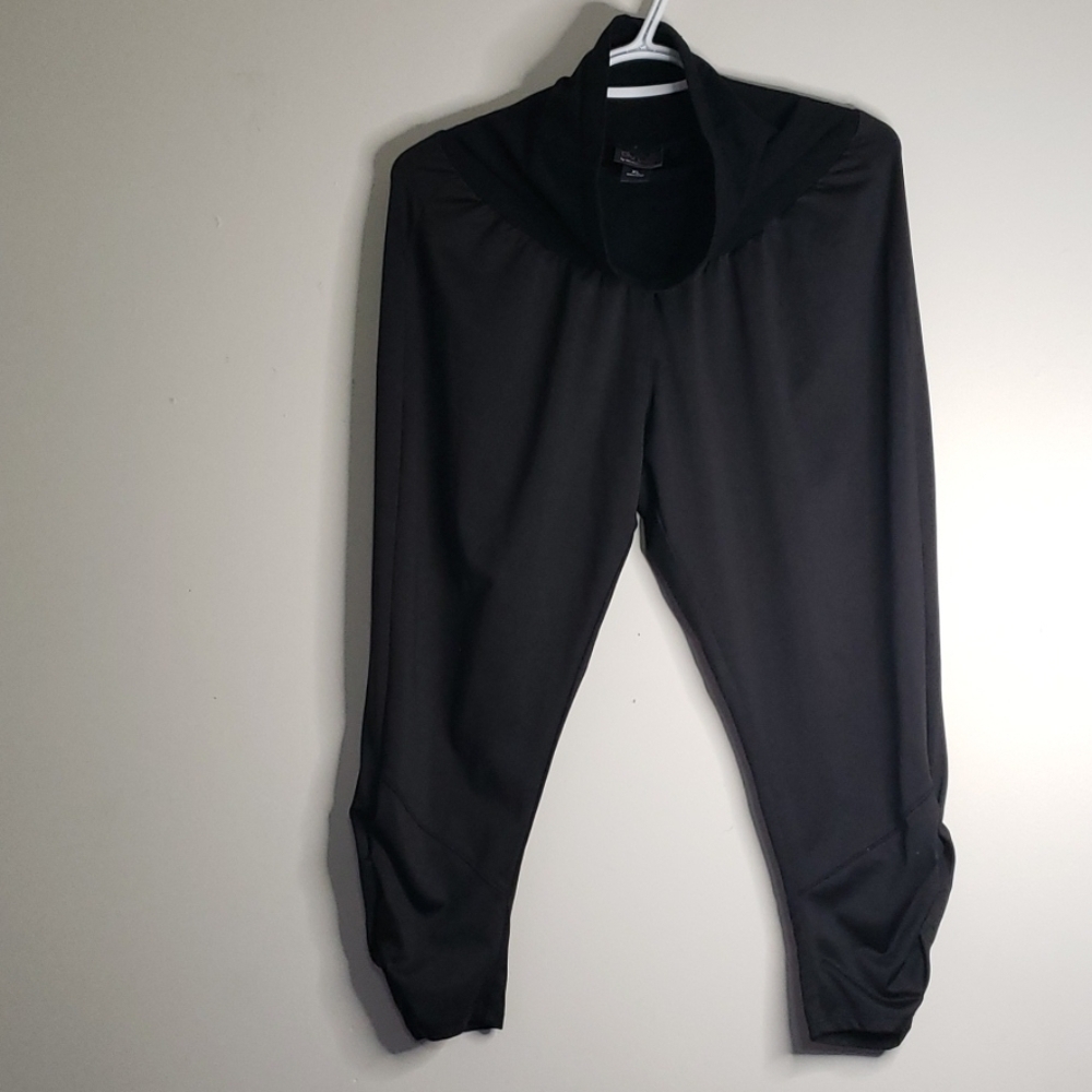 Oh Baby Maternity Harem Black Leggings Size  XL